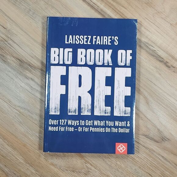 🔺️NWOT Laissez Faire's Big Book of Free Paperback Book - Picture 1 of 2